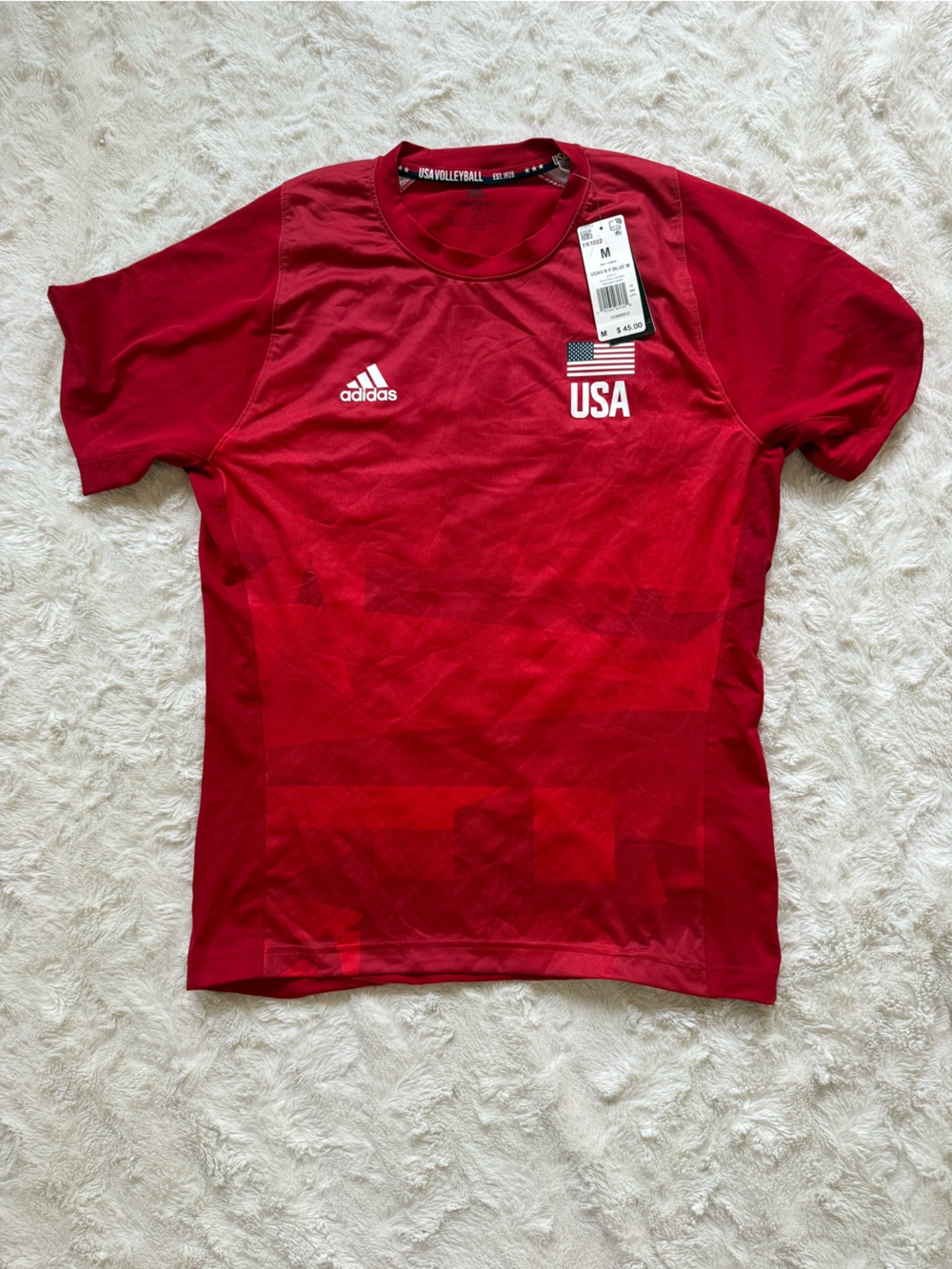 Men's Short Sleeve Tee with USA Print